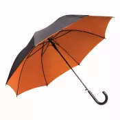 czarny, pomarańczowy - Parasol automatyczny
