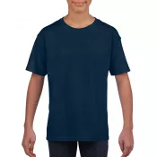 Navy - Koszulka bawełniana 150 g/m² Gildan SoftStyle™ - DZIECIĘCA
