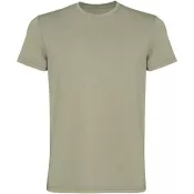 Khaki - Fox koszulka męska z krótkim rękawem