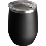 czarny - Kubek termiczny 300 ml MATTHEW