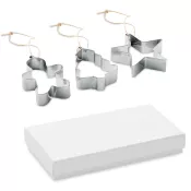 Foremki do ciastek stalowe 3 szt. CUQUI SET