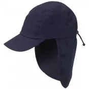 niebieski - Dziecięca czapka z osłoną szyi WICKIE