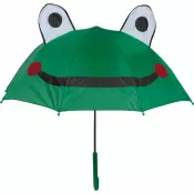zielony - Parasol dla dzieci "żabka"