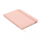 Notes A5 w okładce z RPET 80 kartek w linię NOTE RPET Dziecięcy Róż