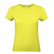 Pixel Lime (986) - Damska koszulka reklamowa 185 g/m² B&C #E190 / WOMEN