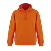 Bluza unisex z kapturem 280 g/m² Sol's CONDOR Pomaranczowy
