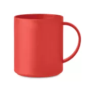Kubek z PP wielokrotnego użytku 300 ml MONDAY Czerwony