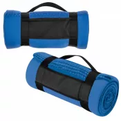 niebieski - Koc z polaru NASHVILLE 170 g/m²