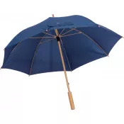 granatowy - Parasol manualny RPET ø103 cm LETITIA