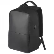 czarny - Plecak z USB 15,6''