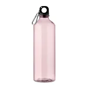 Butelka z RPET z karabińczykiem 750 ml MOSS RE750 Przezroczysty Rózowy
