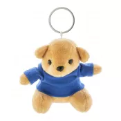 niebieski - TeddyFob pluszowy miś brelok