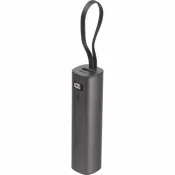 grafitowy - Power bank 5000 mAh DONCASTER