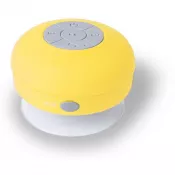 żółty - Głośnik bezprzewodowy 3W, stojak na telefon