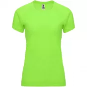 Fluor Green - Damska koszulka techniczna 135 g/m² ROLY BAHRAIN WOMAN 0408