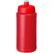Czerwony-Czerwony - Baseline 500 ml butelka sportowa z recyklingu