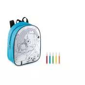 Plecak dziecięcy z mazakami z poliestru BACKSKETCHY