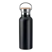 Termos dwuścienny z bambusową pokrywką 500 ml HELSINKI