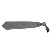 średni szary - Tienamic krawat