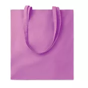 Torba bawełniana 38x42 cm 140 g/m² COTTONEL COLOUR + Fioletowy