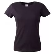 czarny - Koszulka bawełniana damska 150 g/m² KEYA WCS 150 
