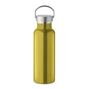 Butelka termiczna z recyklingu 500 ml FLORENCE Limonka