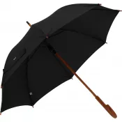 czarny - Parasol automatyczny Ø105 rPET HASSELT