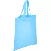 Torba non-woven z krótkimi uszami 80g/m2 PELAGIA jasnoniebieski