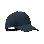 Czapka z daszkiem organiczna 250 g/m² BICCA CAP Francuski Granat