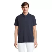 Koszulka polo unisex z czesanej bawełny Sol's PULSE French Navy