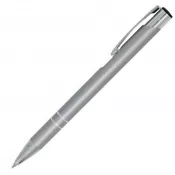 srebrny - Długopis metalowy Cosmo