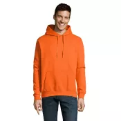 Bluza unisex z kapturem 320 g/m² Sol's SLAM Pomaranczowy