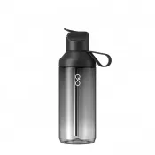 Obsidian Black - Bidon na wodę Ocean Bottle GO Clear 710 ml