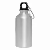 srebrny - Aluminiowy bidon