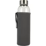 szary - Butelka szklana KLAGENFURT 500 ml