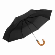 czarny - Męski parasol automatyczny LORD