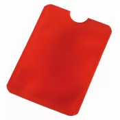 czerwony - Etui na karty kredytowe EASY PROTECT