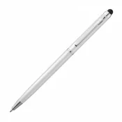biały - Długopis plastikowy touch pen