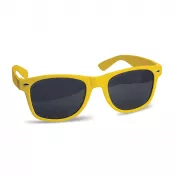 żółty - Okulary przeciwsłoneczne Justin UV400