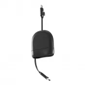 Xoopar ICE-R Chowany kabel USB-C i Lightning 60 W 1 metr