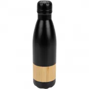 czarny - Butelka stalowa KOBE 750 ml