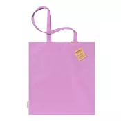 różowy - Klimbou bawełniana torba na zakupy