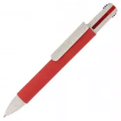 czerwony - 4-kolorowy długopis paierowy