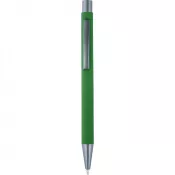 zielony - Długopis metalowy z lustrzanym grawerem