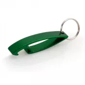 zielony - Brelok do kluczy, otwieracz do butelek
