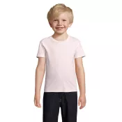 Koszulka organiczna 150 g/m² Sol's CRUSADER KIDS Pale Pink