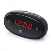 czarny - CR100 | NewOne PLL radio z zegarem