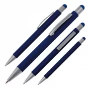 granatowy - Długopis metalowy touch pen SALT LAKE CITY