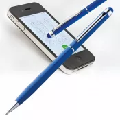 niebieski - Długopis metalowy touch pen NEW ORLEANS