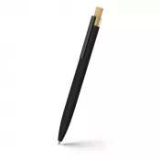 czarny - Długopis z aluminium z recyklingu | Randall